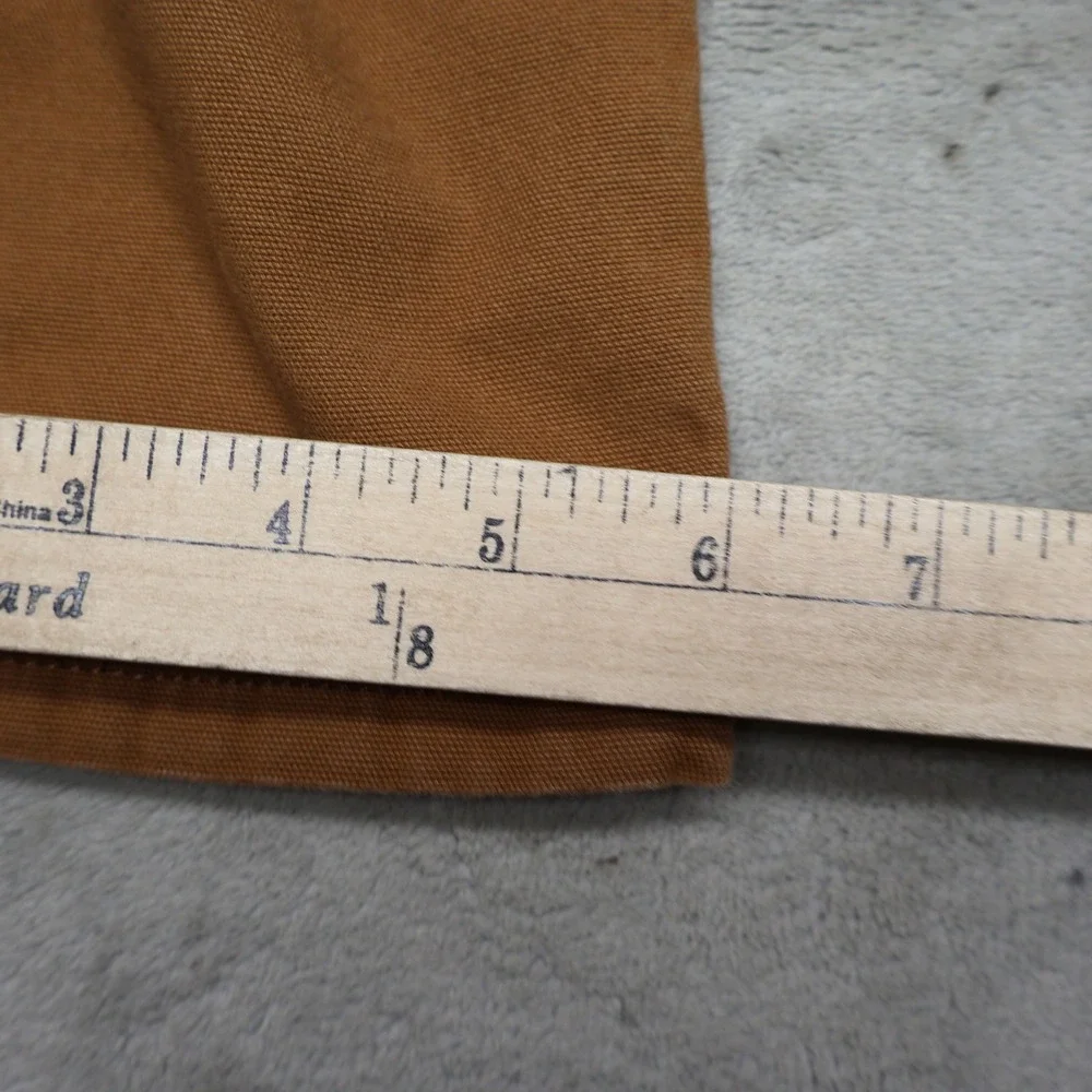 Carhartt Pants Womens 2 Short Brown Essential Ashland Relaxed Fit Workwear 29x30